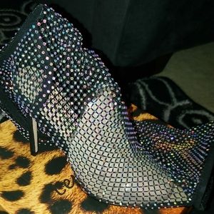 Women knee high heels